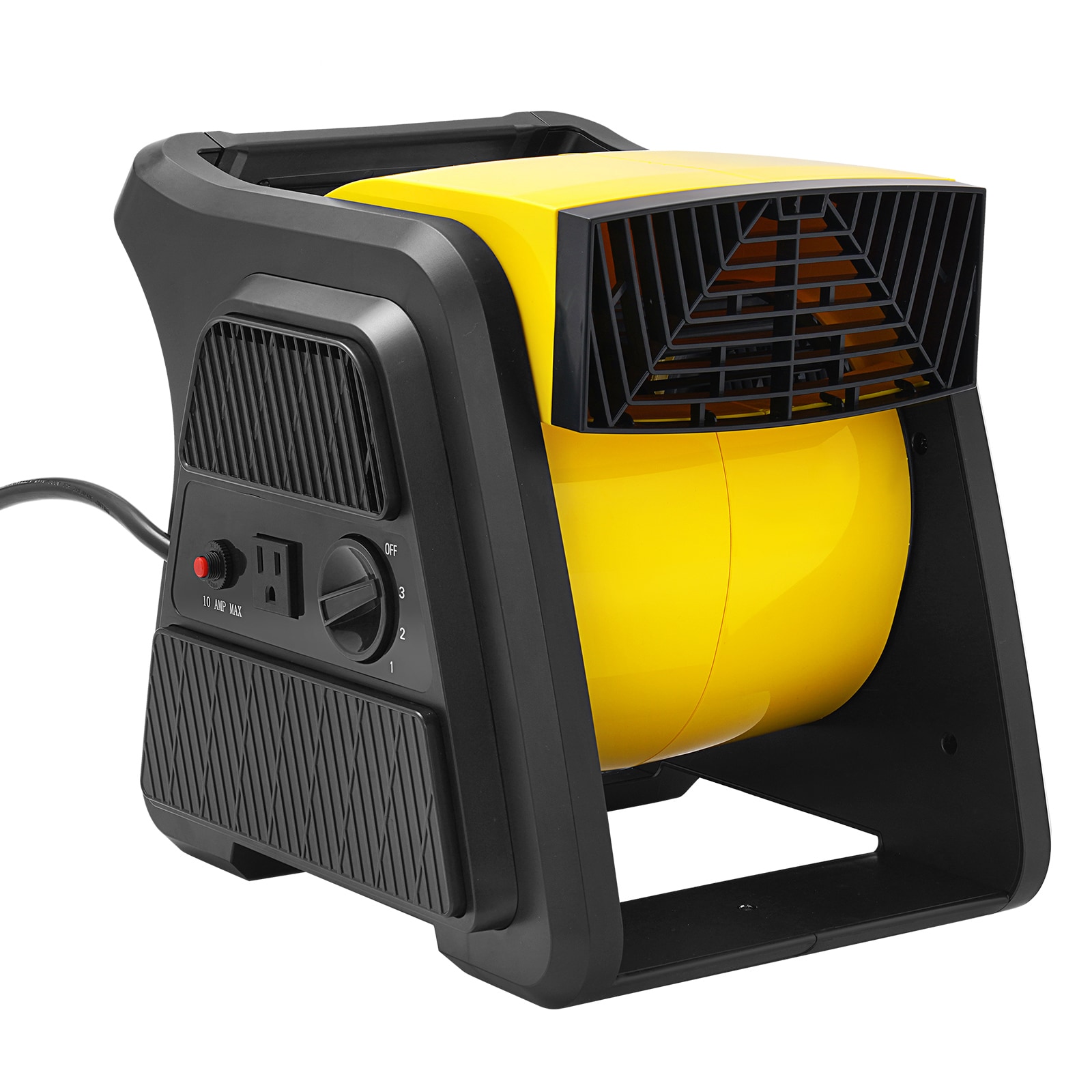 High Velocity Pivoting Utility Fan For Floor Drying And Cooling_voghion.com